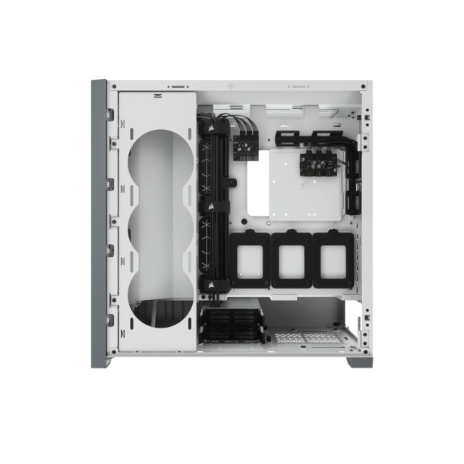Corsair iCUE 5000X RGB Mid Tower TG ATX Gaming Case - White