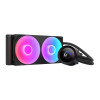 NZXT KRAKEN Plus ARGB 240mm Intel/AMD AIO Liquid Cooler w/ 1.54" LCD - Black