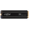 Crucial T500 Heatsink 1TB M.2 PCIe 4.0 Micron 3D TLC NAND Solid state drive - NVMe - Black