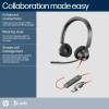 Poly Blackwire 3320 Stereo Microsoft Teams Certified USB-C Headset