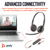 Poly Blackwire 3225 Stereo USB-C Headset