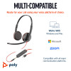Poly Blackwire 3225 Stereo USB-C Headset