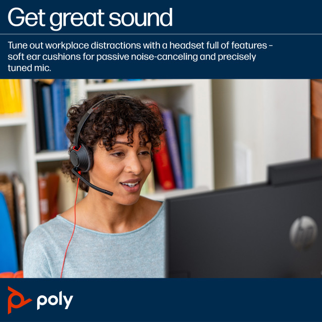 Poly Blackwire 5220 Stereo USB-C Headset