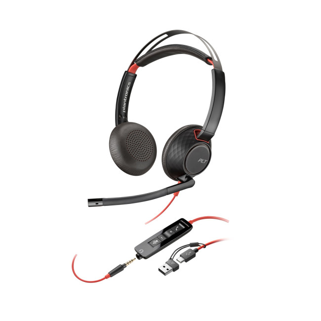 Poly Blackwire 5220 Stereo USB-C Headset
