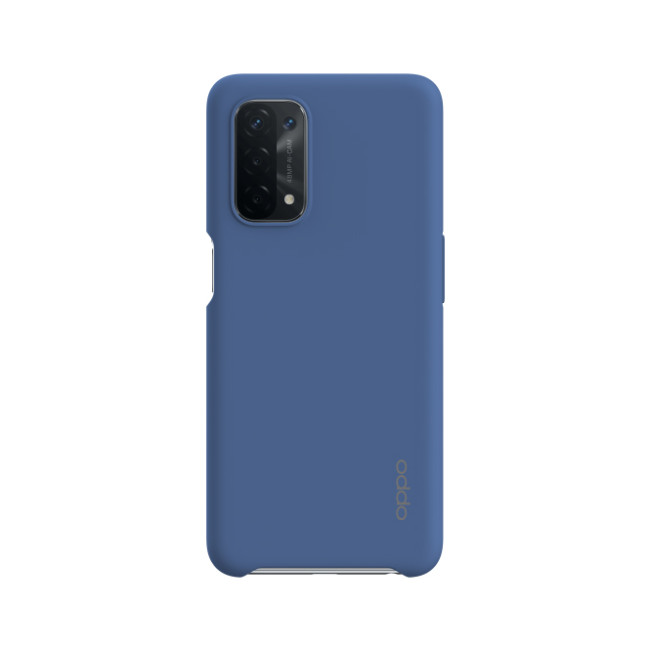 OPPO A74 & A54 Silicone Case Liquid Silicone, Lightweight Design - Blue