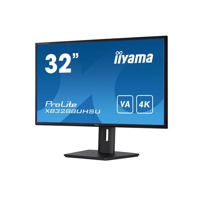 iiyama XB3288UHSU-B5 31.5" 3840 x 2160 4K Ultra HD VA FreeSync Flat Monitor