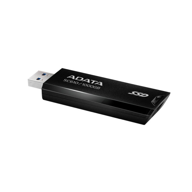 Adata SC610 Pocket Size Key Ring 1TB USB 3.2 External SSD