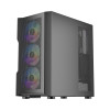 1st Player Trilobite T7-P-BK Tempered Glass Mid Tower Gaming Case - Black
