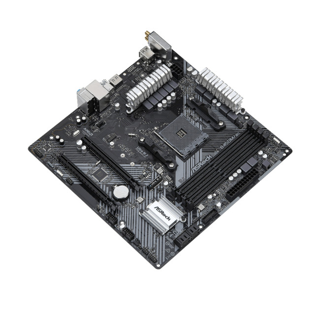 Asrock B450M/ac R2.0 DDR4 Socket AM4 micro ATX Motherboard