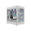 Gamdias NESO P1 PRO Tempered Glass Full Tower Gaming PC Case - White