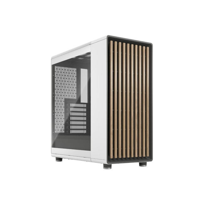 Fractal Design North ATX Mid-Tower Tempered Glass Chalk White Gaming PC Case