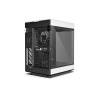 HYTE Y60 Mid Tower Panoramic Tempered Glass Gaming Case - Black and White