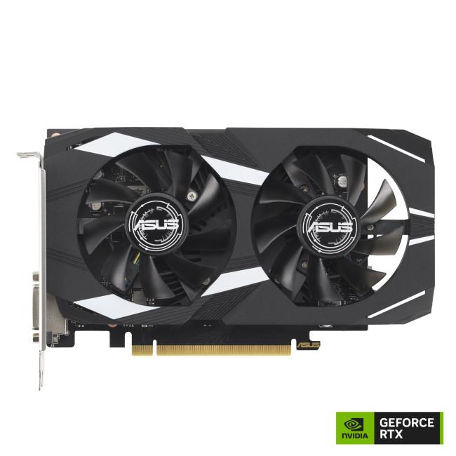 ASUS Dual Geforce RTX 3050 OC Edition 6GB GDDR6 Graphics Card PCI Express 4.0 - 90YV0K60-M0NA00