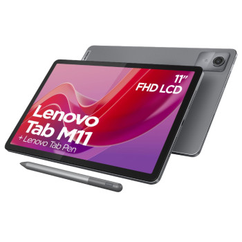 Lenovo Tab M11 Mediatek Helio G88 4GB RAM 128GB Storage 11" Tablet with Pen- Luna Grey