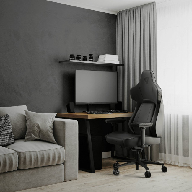 ThunderX3 CORE PU Leather Gaming Chair - Black