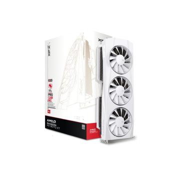XFX Quicksilver AMD Radeon RX 9070XT 16GB Gaming Graphics Card White