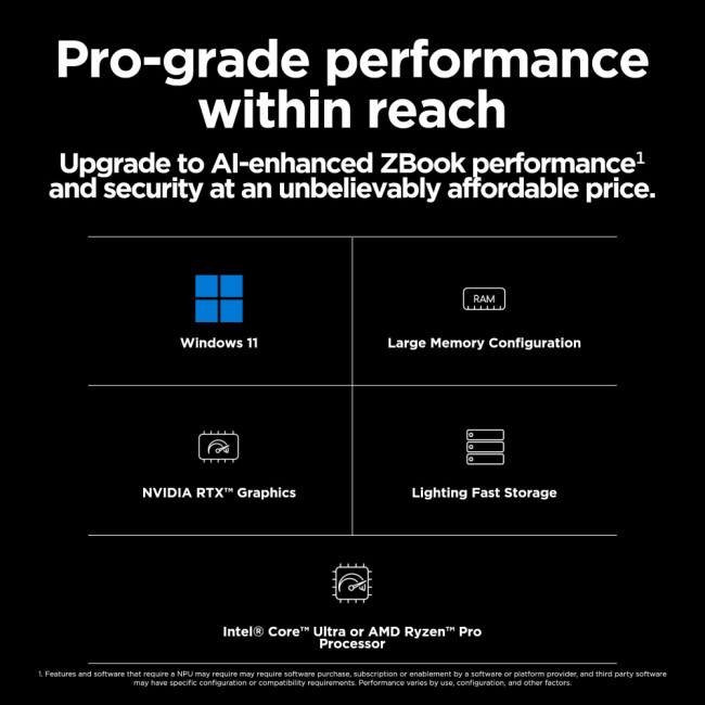 HP ZBook Power G11 A AMD Ryzen 7 8845HS 32GB RAM 1TB SSD NVIDIA RTX 2000 Ada 16" WQXGA IPS Windows 11 Pro Gaming Laptop