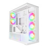 Arctic Xtender ARGB Tempered Glass w/ Vertical GPU Mount Mid Tower PC Case - White