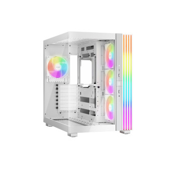 Be Quiet Light Base 600 LX White ATX Midi Tower ARGB Tempered Glass White PC Case
