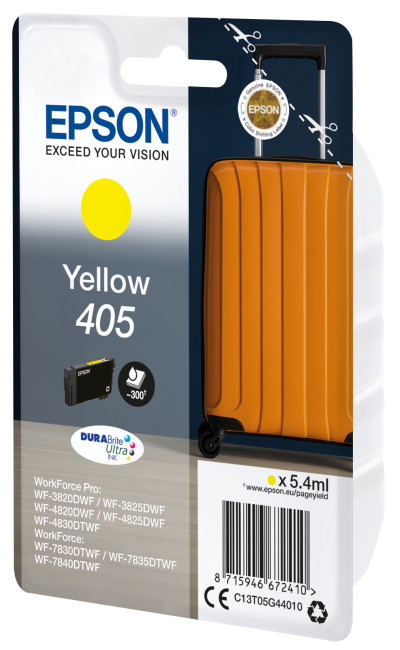 Epson 405 DURABrite Ultra Ink ink cartridge 1 pc(s) Original Yellow