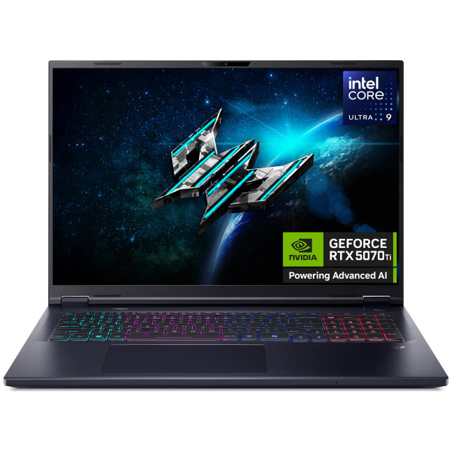 Acer Predator Helios Neo 18 AI Intel Core Ultra 9 275HX 16GB RAM 1TB SSD RTX 5070 Ti 18" Windows 11 Home Gaming Laptop