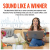 Poly Blackwire 8225 Stereo Microsoft Teams Certified USB-C USB-A Wired Headset