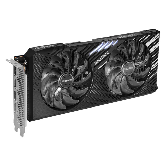 Asrock Intel Arc A750 Challenger SE 8GB OC Graphics Card - Black