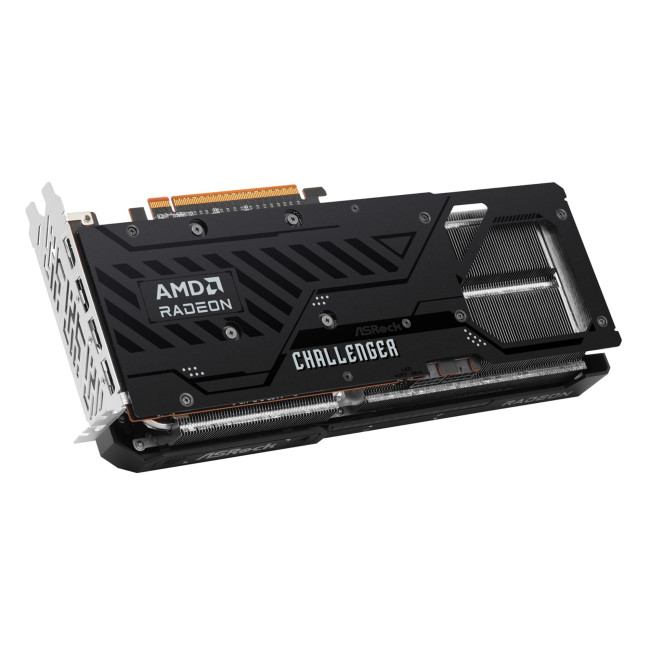 Asrock Radeon RX 9070 Challenger 16GB GDDR6 Graphics Card - Black