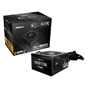Asrock 850W Challenger CL-850G 850W 80+ Gold ATX 3.1 PSU Power Supply