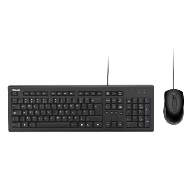 Refurbished ASUS U2000 Universal Wired USB Keyboard & Mouse Combo