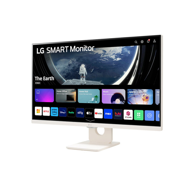 Refurbished LG 27SR50F-W 27" FHD 60Hz IPS DisplayPort HDMI Smart Monitor