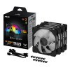 ASUS TUF Gaming TR120 ARGB Case Fan - Black 3-Pack