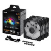 ASUS TUF Gaming TR120 ARGB Reverse Case Fan - Black 3-Pack