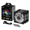 ASUS TUF Gaming TR120 ARGB Reverse Case Fan - Black 3-Pack