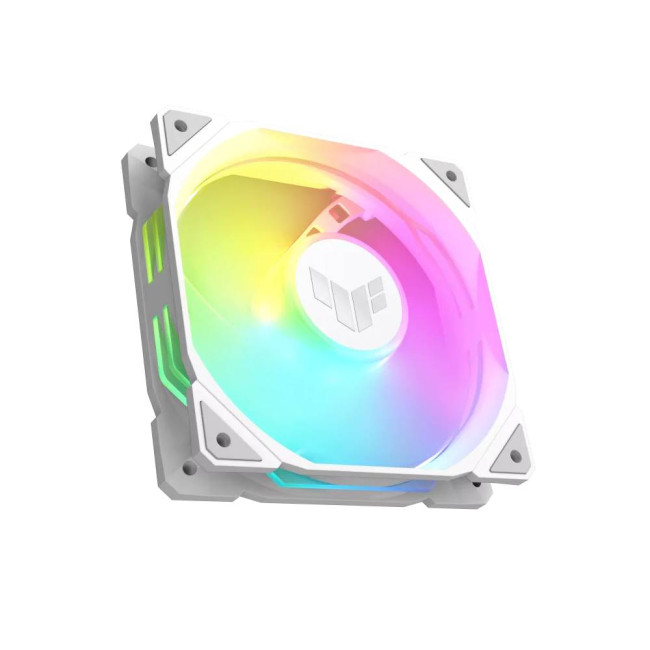 ASUS TUF Gaming TR120 ARGB Reverse Case Fan - White