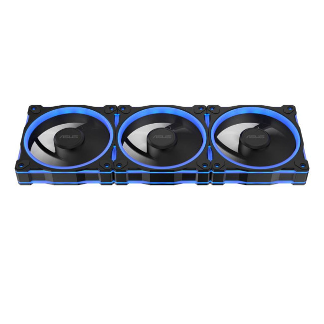 ASUS Prime MR120 ARGB 120mm PC Fan Triple Pack - Black