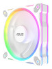 ASUS Prime MR120 ARGB 120mm PC Fan - White