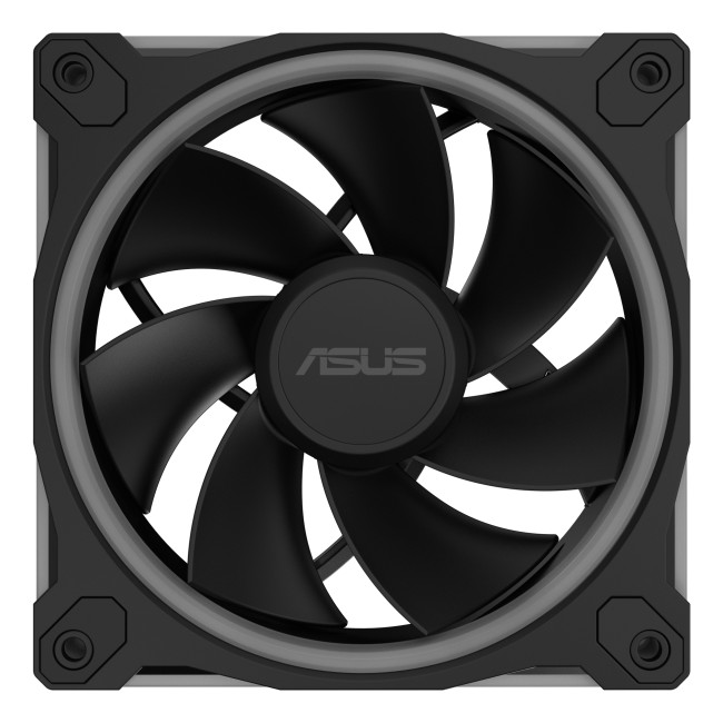 ASUS Prime MR120 ARGB 120mm Reverse PC Fan - Black