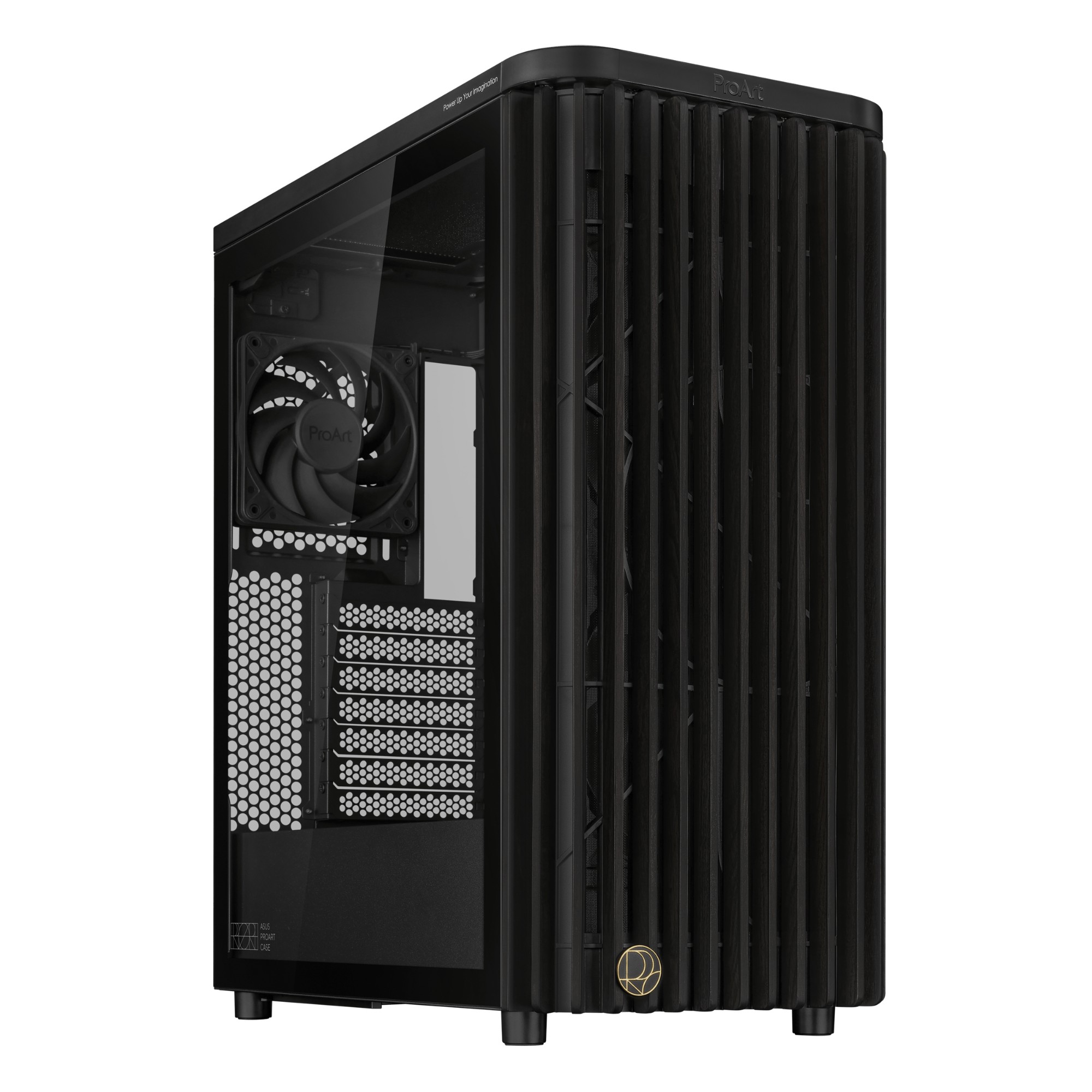 Refurbished ASUS ProArt PA401 Tempered Glass PWM Mid-Tower ATX PC Case - Black