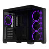 ASUS A32 PLUS ARGB Tempered Glass Dual-Chamber Mid-Tower Gaming PC Case - Black