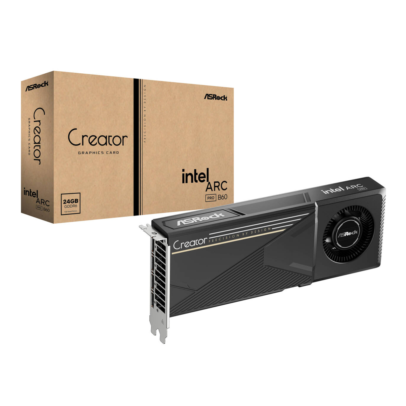 Asrock Intel ARC Pro B60 Creator 24GB Graphics Card