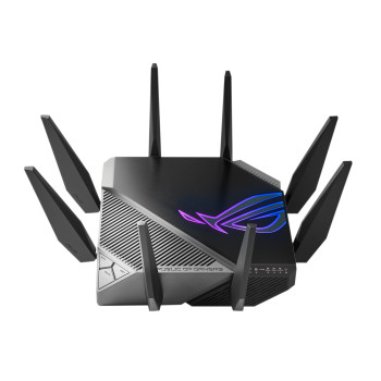 ASUS ROG Rapture GT-AXE11000 AiMesh Ready WiFi 6E Tri-Band Gaming Router