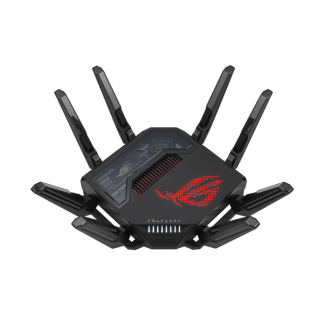 ASUS ROG Rapture GT-BE98 Quad-Band 10 Gigabit Ethernet Black Wireless Gaming Router