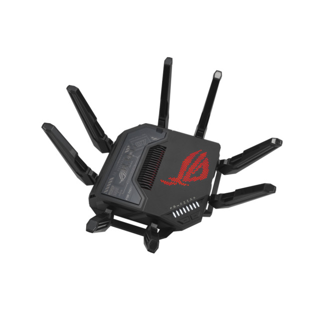 ASUS ROG Rapture GT-BE98 Quad-Band 10 Gigabit Ethernet Black Wireless Gaming Router