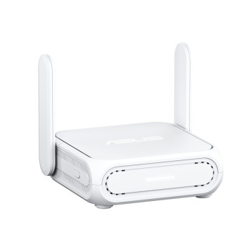 ASUS RT-BE58 Go Dual-Band 2.5 Gigabit WiFi 7 Portable Router - White