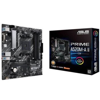 ASUS Prime A520M-A II/CSM AMD A520 Socket AM4 Micro-ATX Motherboard