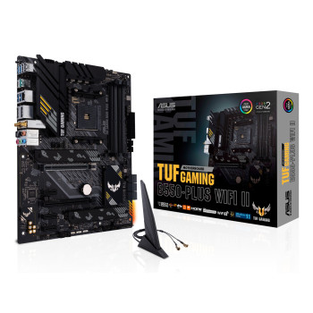 ASUS TUF GAMING B550-PLUS WIFI II DDR4 ATX Socket AM4 Motherboard