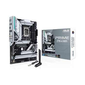 ASUS PRIME Z790-A WIFI Intel Z790 LGA 1700 ATX Motherboard Wi-Fi 6E 2.5G LAN PCIe5 HDMI DisplayPort - 90MB1CS0-M1EAY0