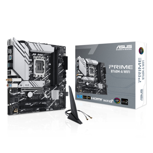 ASUS PRIME B760M-A WIFI DDR5 micro ATX LGA 1700 Motherboard