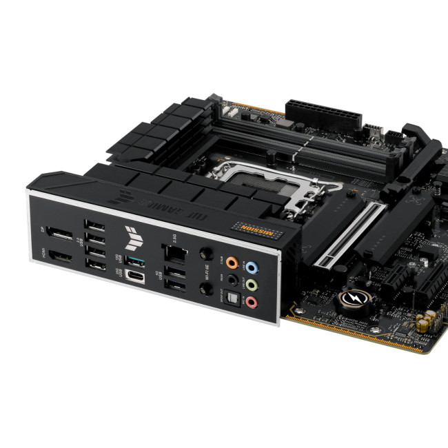 ASUS TUF GAMING B760M-PLUS WIFI II Intel B760 LGA1700 Micro-ATX Motherboard